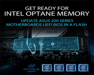 에이수스, 인텔 옵테인 메모리 지원 UEFI BIOS 배포